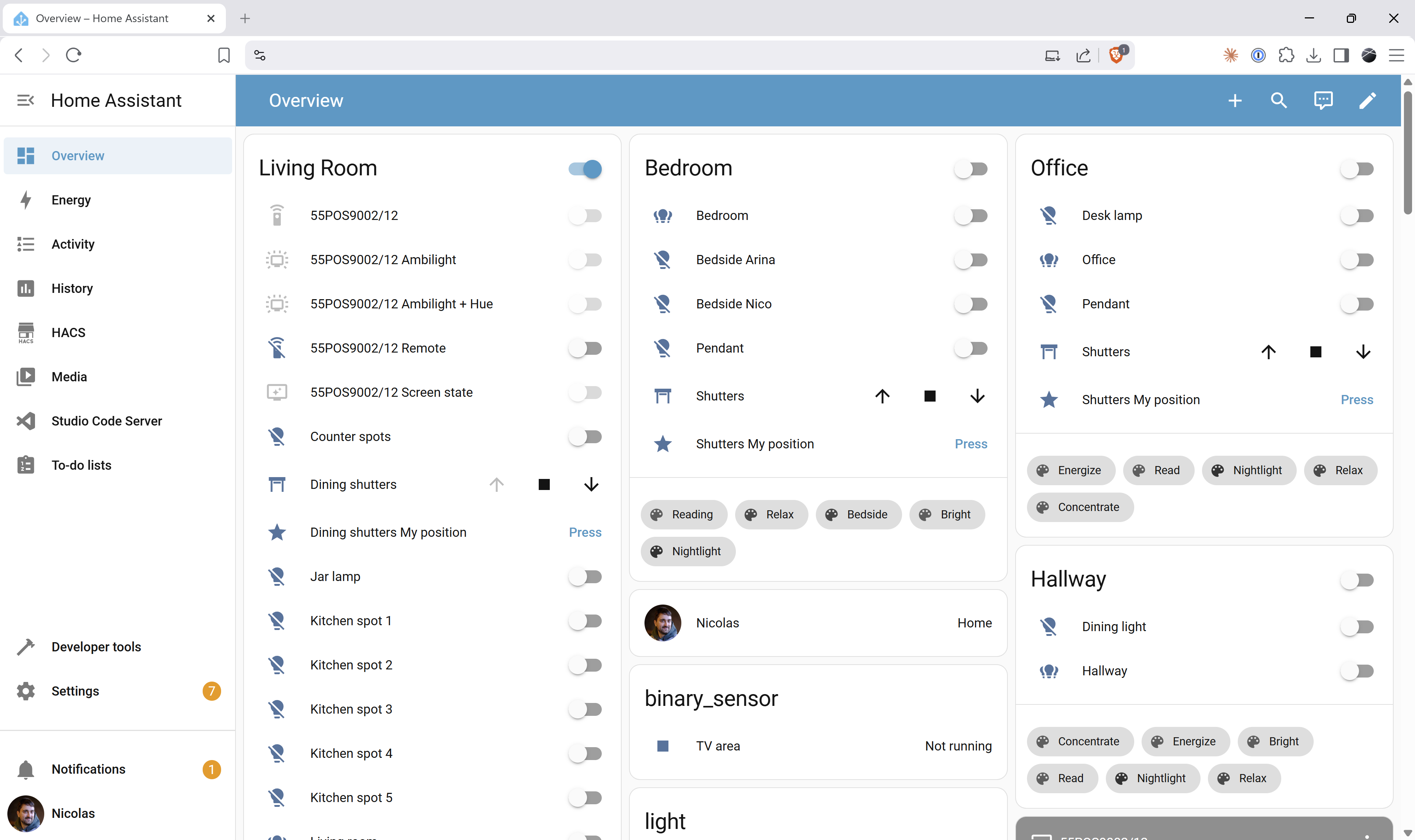 Self-hosted Homelab screenshot